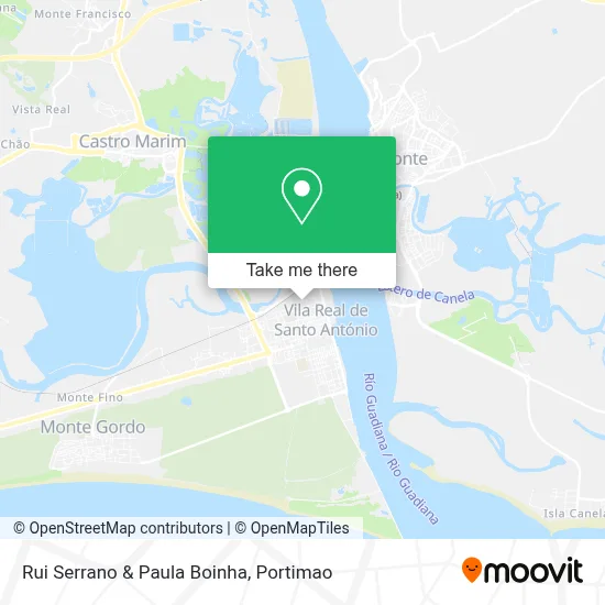 Rui Serrano & Paula Boinha map
