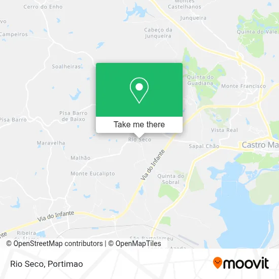 Rio Seco mapa