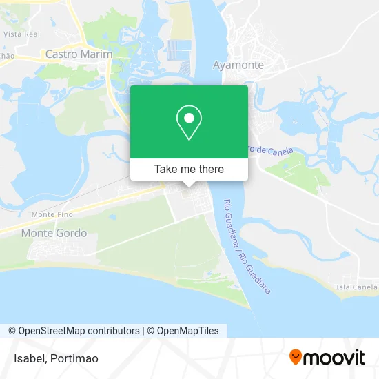 Isabel map