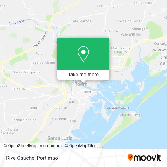 Rive Gauche map