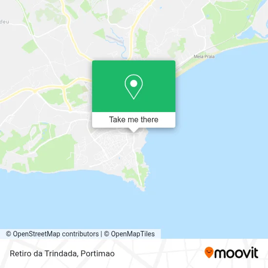 Retiro da Trindada map