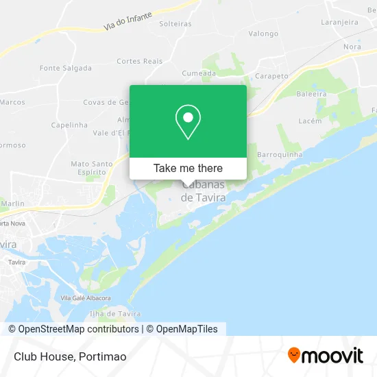 Club House map
