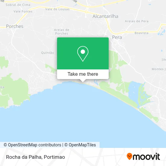 Rocha da Palha map