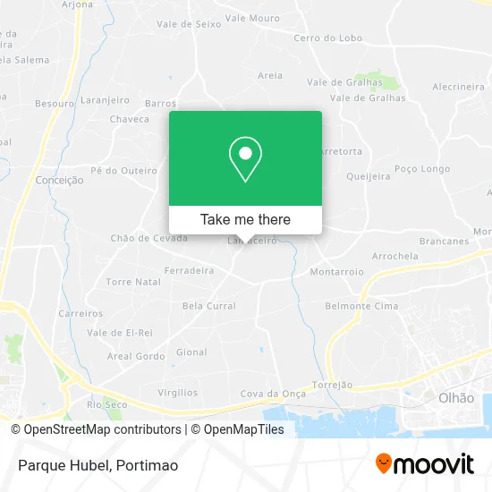 Parque Hubel map