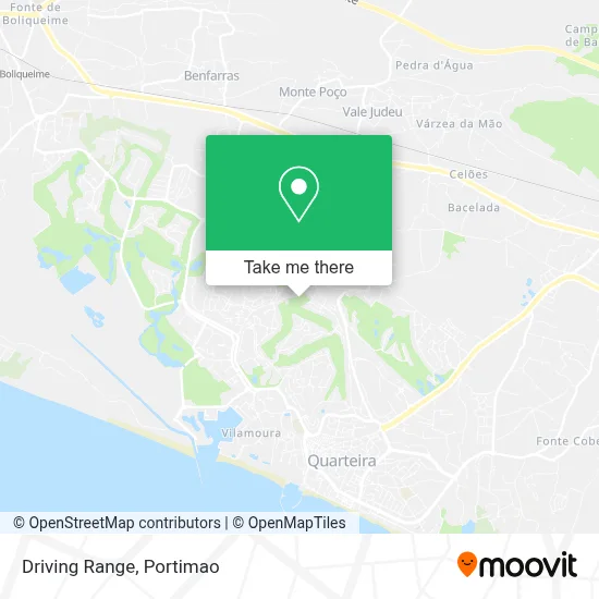 Driving Range map