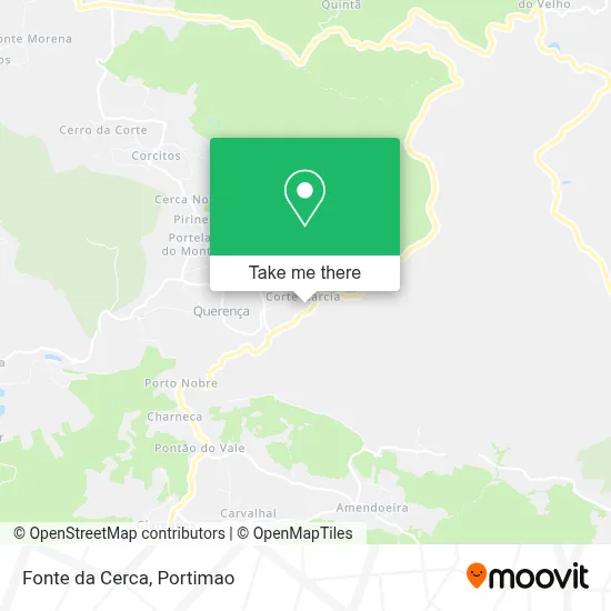 Fonte da Cerca map