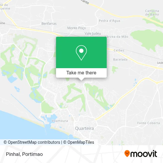 Pinhal map
