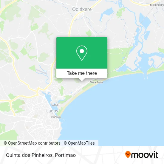 Quinta dos Pinheiros map