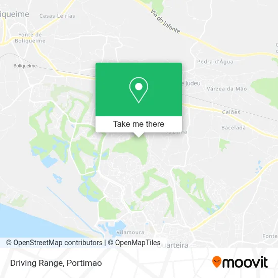 Driving Range map
