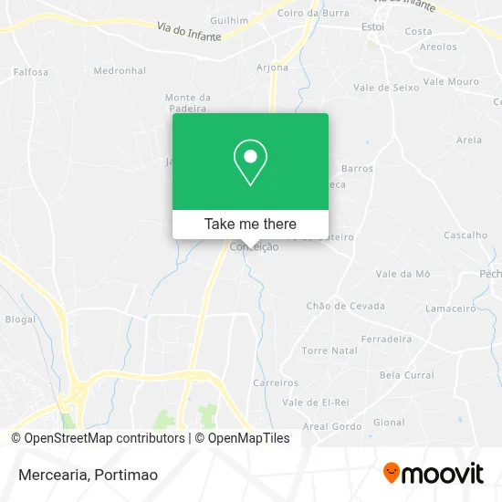Mercearia map