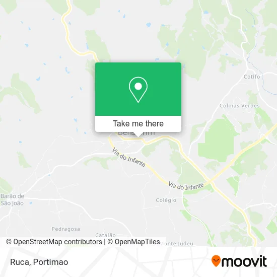 Ruca mapa