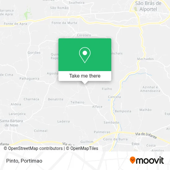 Pinto map