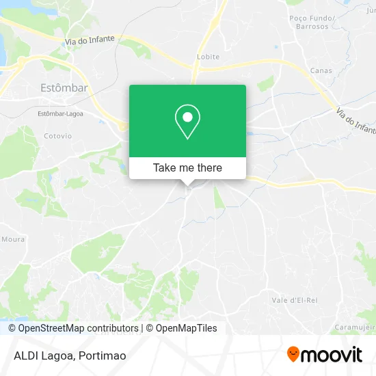 ALDI Lagoa map