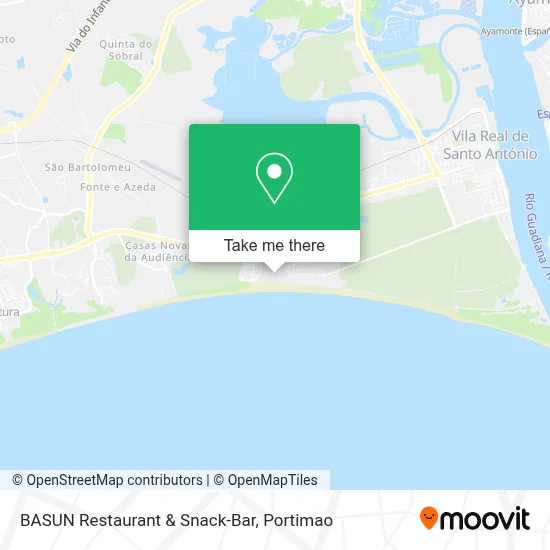 BASUN Restaurant & Snack-Bar map