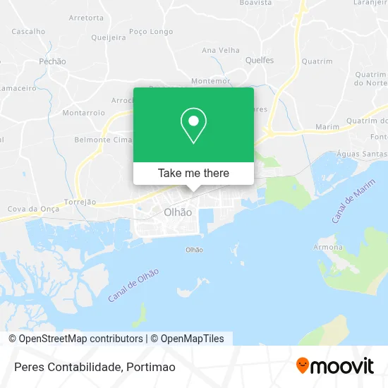 Peres Contabilidade map