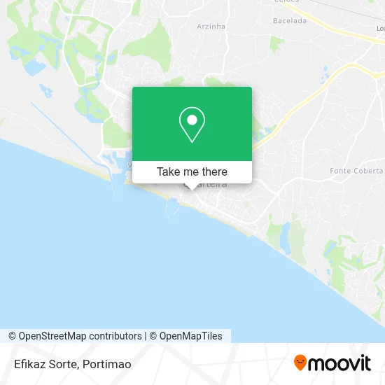 Efikaz Sorte map