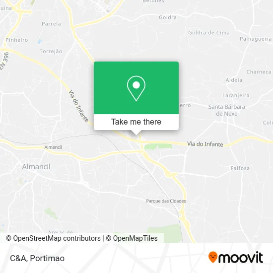 C&A map