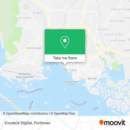 Evodeck Digital map