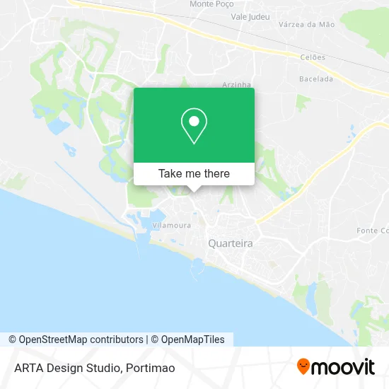 ARTA Design Studio map