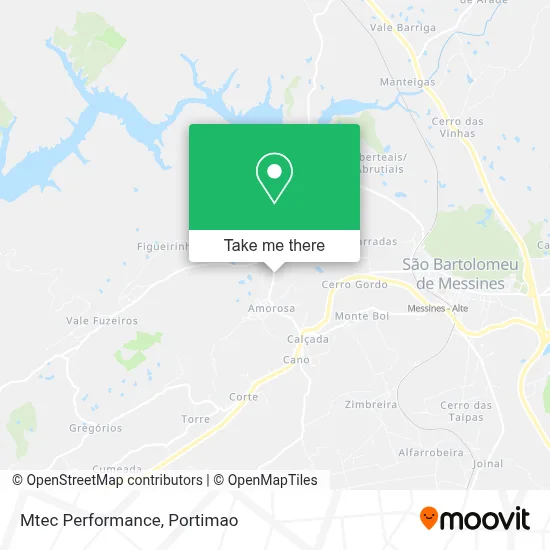Mtec Performance map