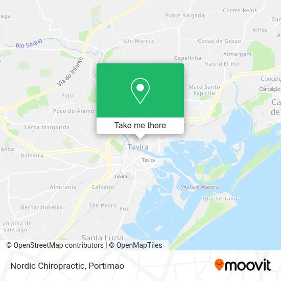 Nordic Chiropractic map