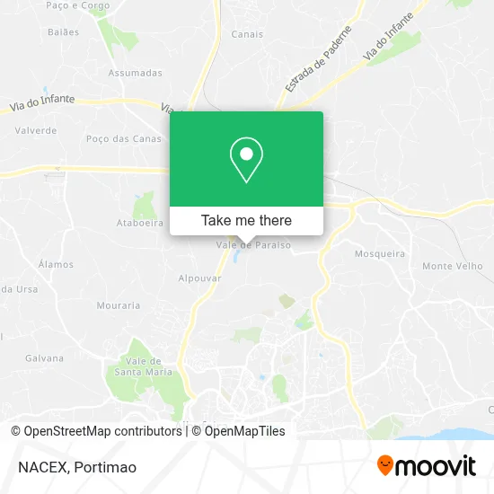 NACEX map