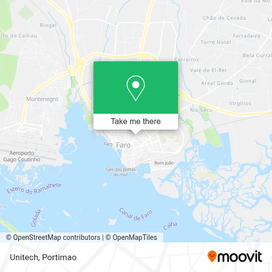 Unitech map