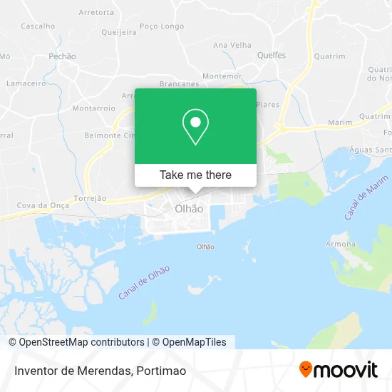 Inventor de Merendas map