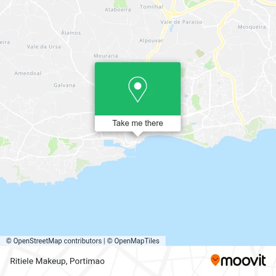 Ritiele Makeup map