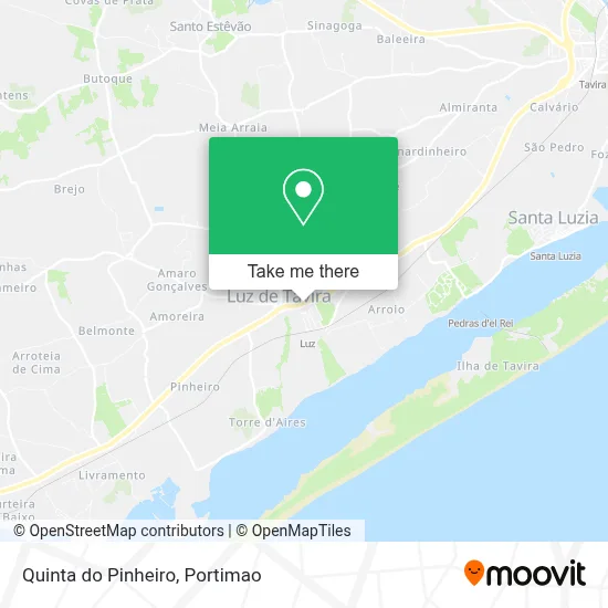 Quinta do Pinheiro map