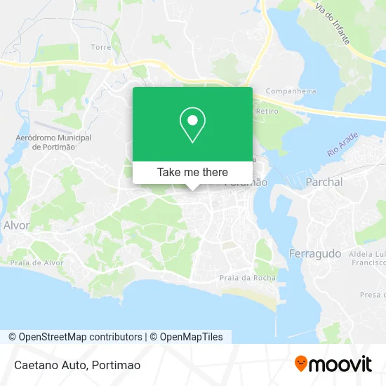 Caetano Auto map