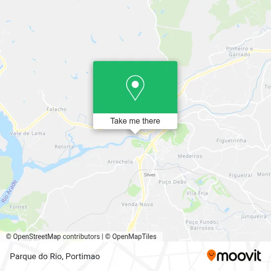 Parque do Rio map