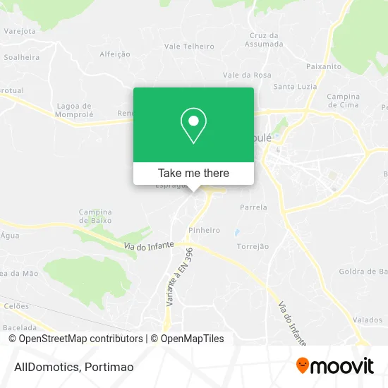 AllDomotics map