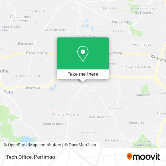Tech Office map