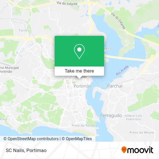 SC Nails map