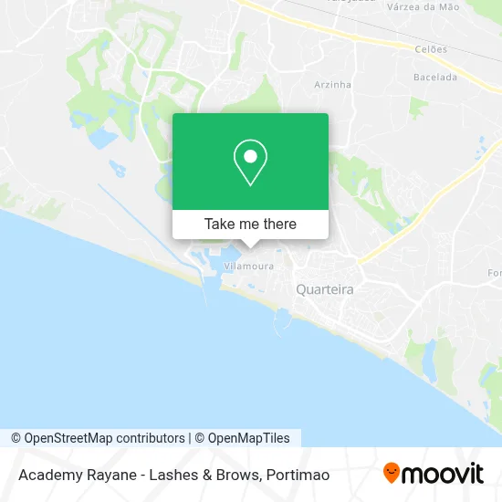 Academy Rayane - Lashes & Brows map