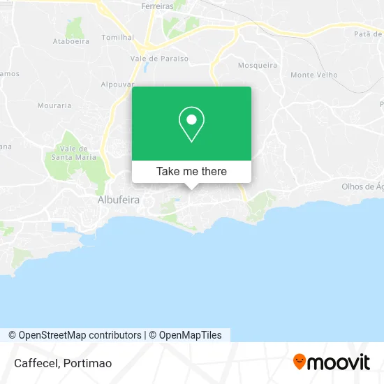Caffecel map