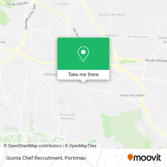 Quinta Chef Recruitment map
