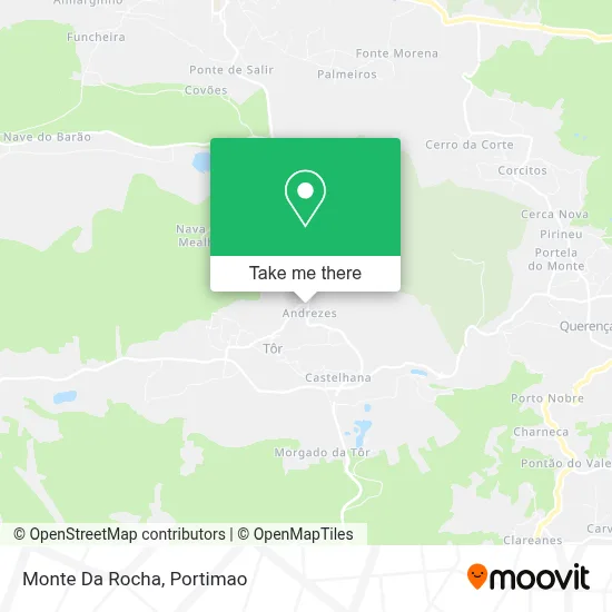 Monte Da Rocha map