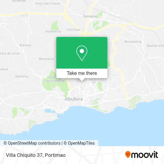 Villa Chiquito 37 map