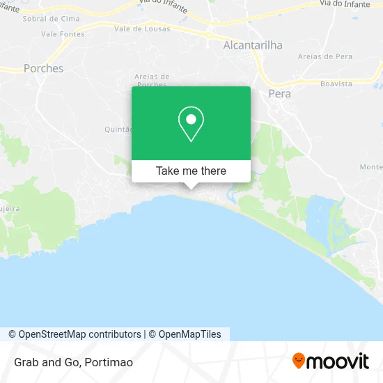 Grab and Go map