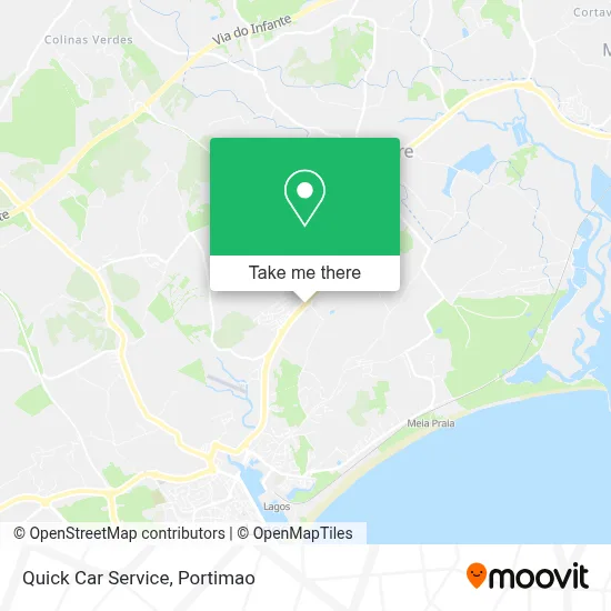 Quick Car Service map