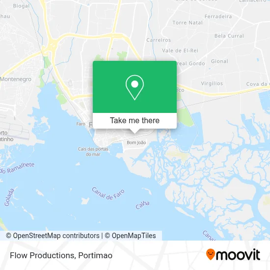 Flow Productions map