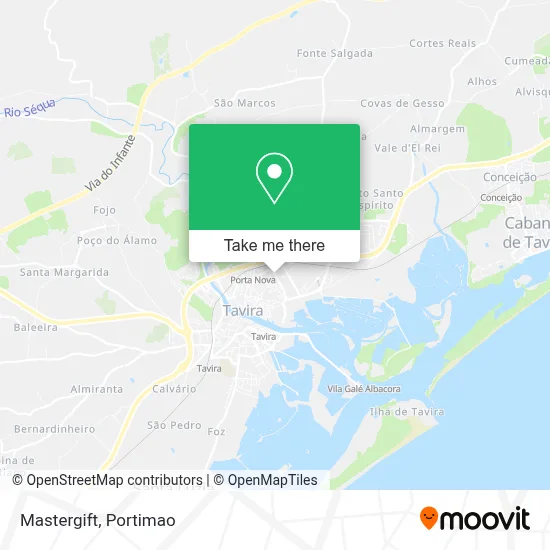 Mastergift map