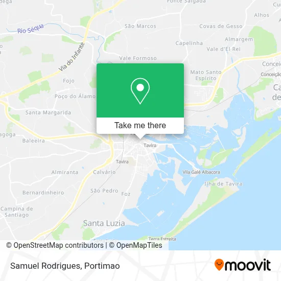 Samuel Rodrigues map