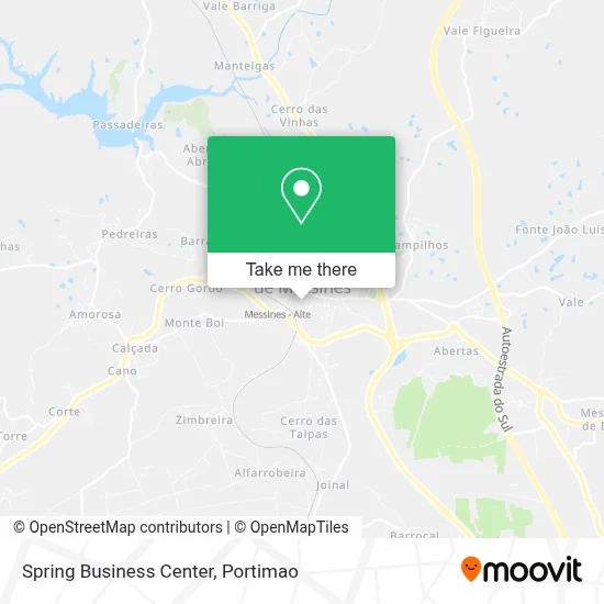 Spring Business Center map