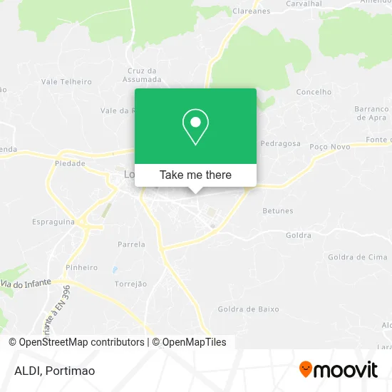 ALDI map