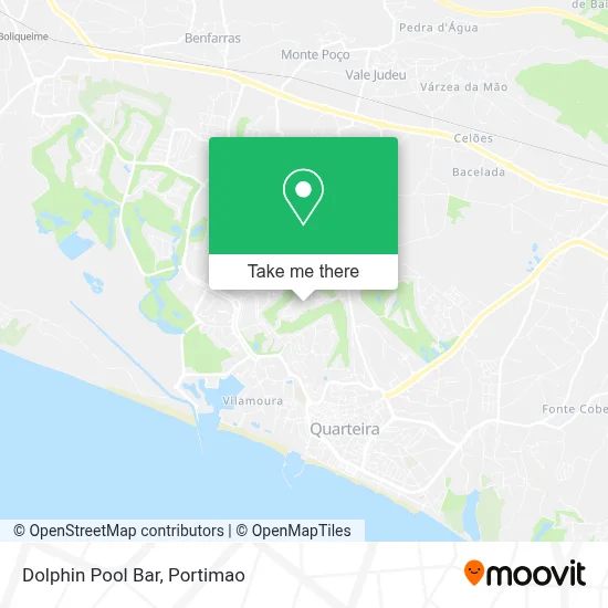 Dolphin Pool Bar map