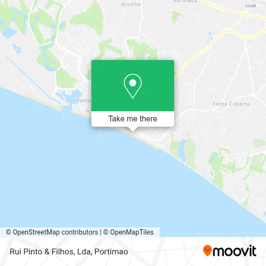 Rui Pinto & Filhos, Lda map