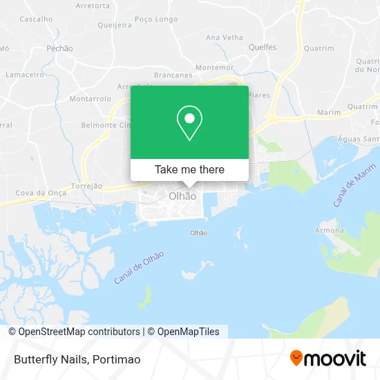 Butterfly Nails map